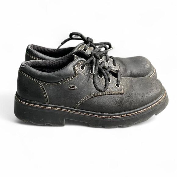 Skechers Women's Black Oxfords - Picture 1 of 3